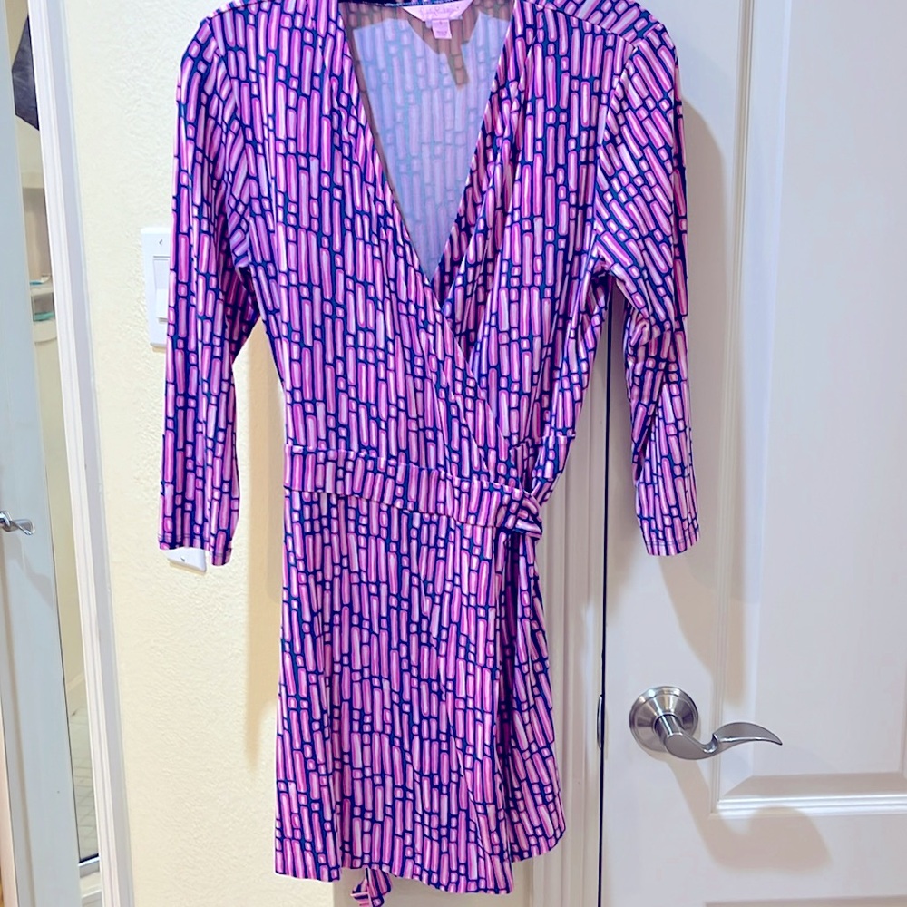 VGUC Lilly Pulitzer Karlie Wrap Romper size Small
